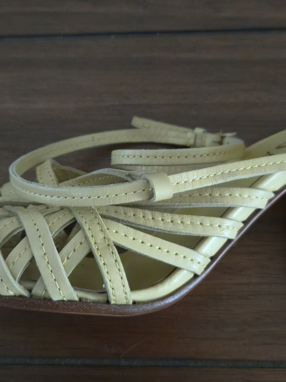 Prada Basket Weave Leather Pumps Made In Italy Rare - Picture 3 of 8